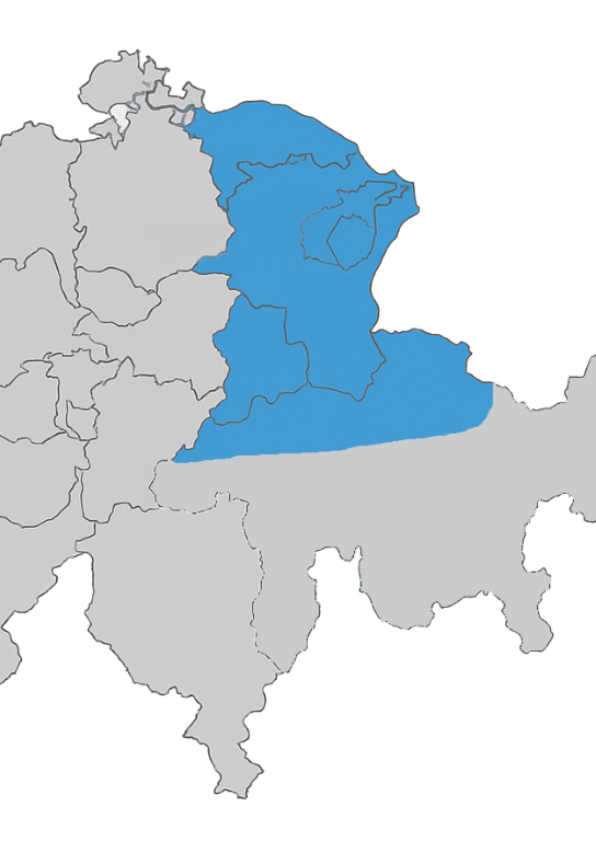 Ostschweizer kantone (mittel)